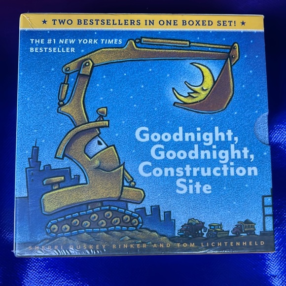 Board books Set: Goodnight, Goodnight & Steam Train Dream Train *New* - Picture 3 of 4